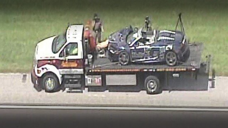 Illustration for article titled Bullrun Rally driver arrested after five-car crash including Ice-T